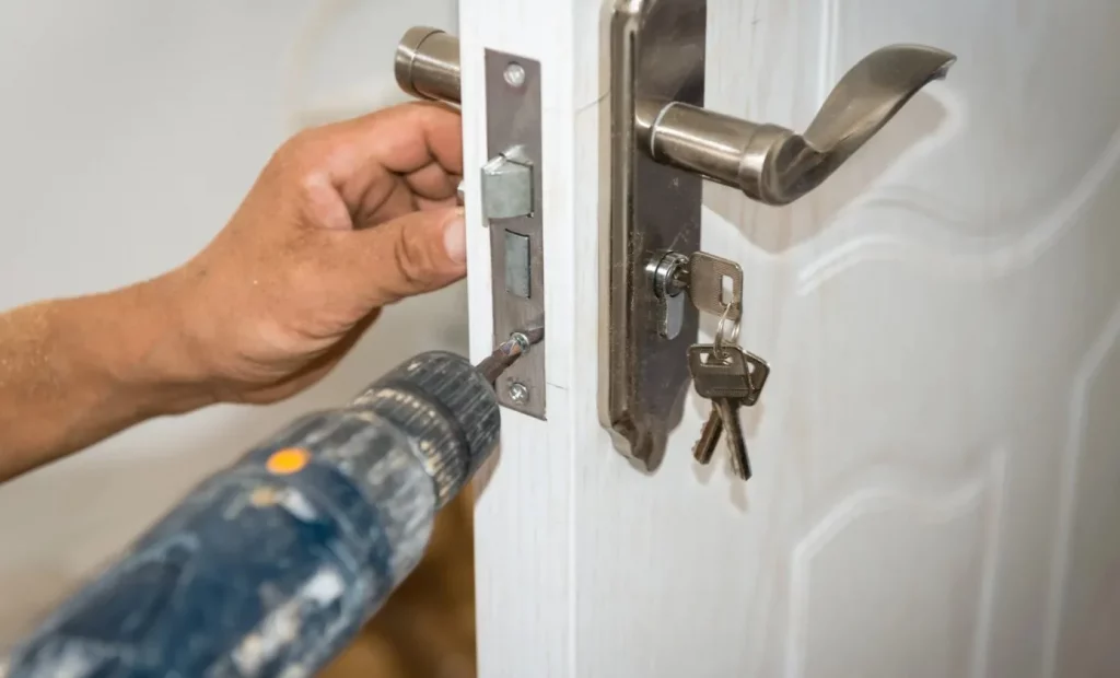 ouverture de porte